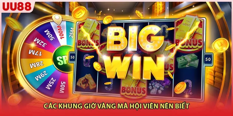 Các khung giờ vàng mà hội viên nên biết